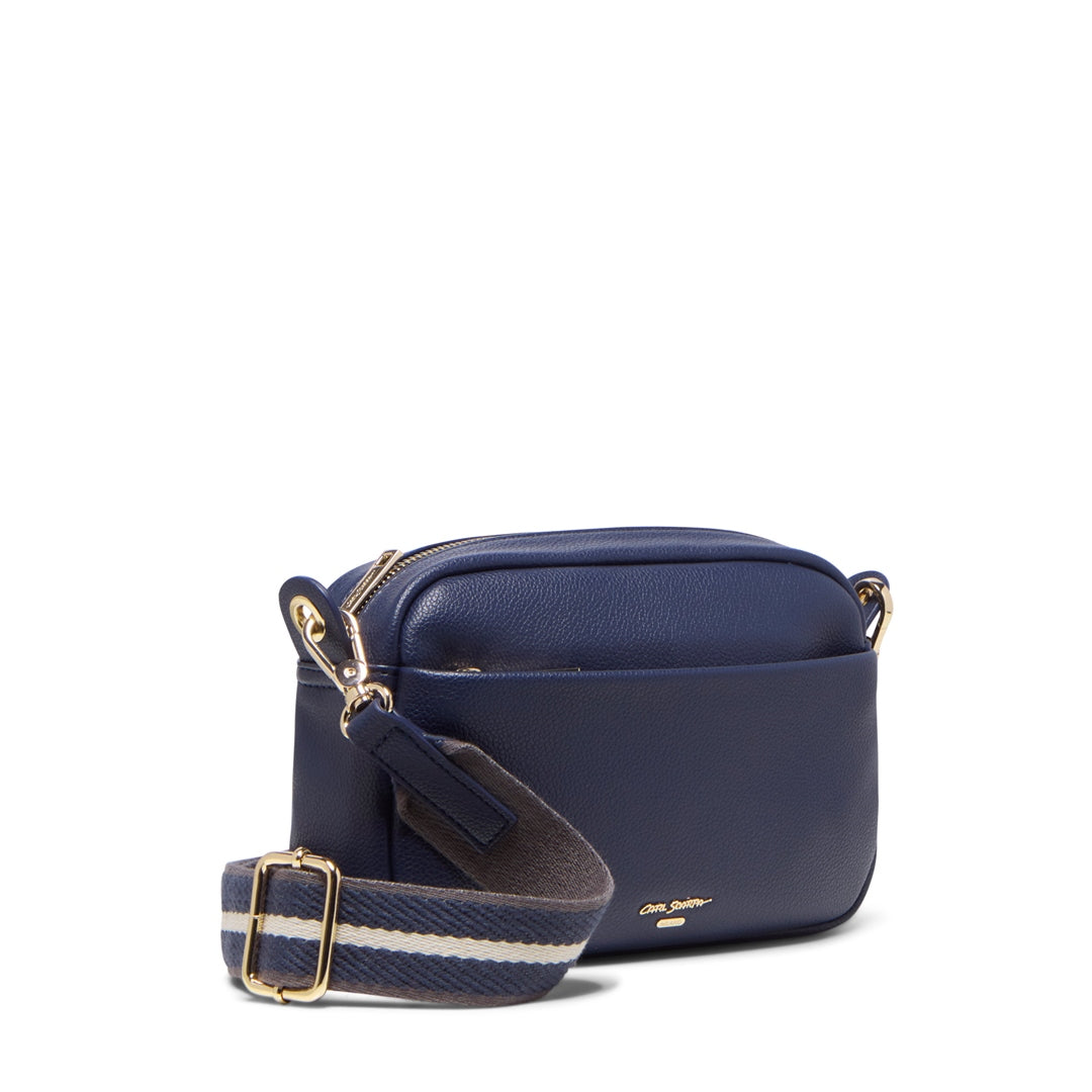 Rostine Navy Handbag