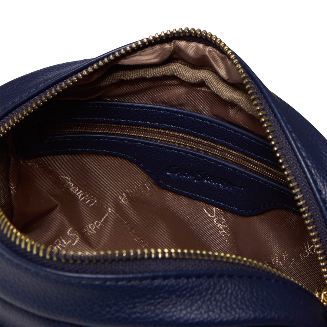 Rostine Navy Handbag