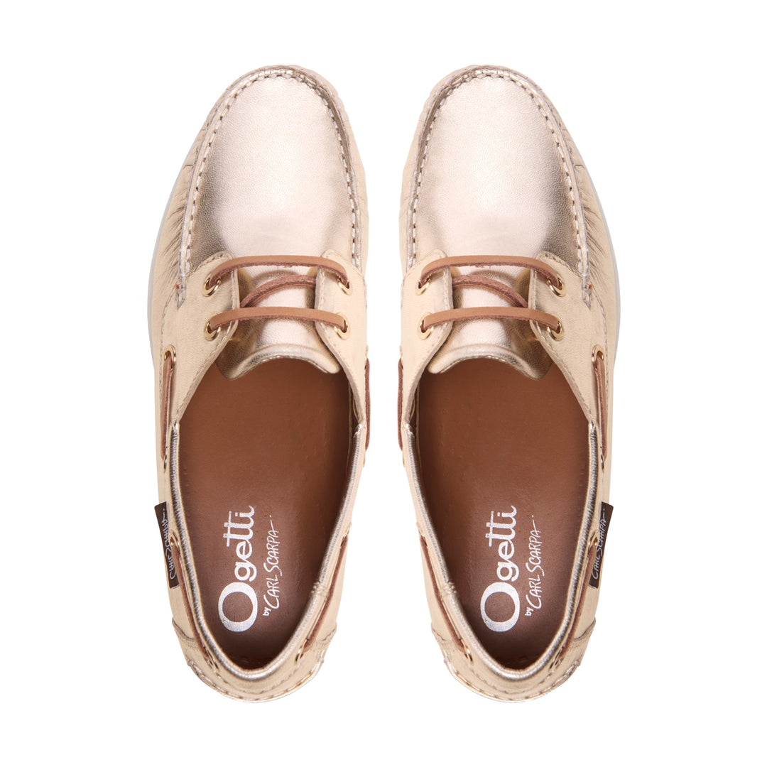 Solero Gold Loafers