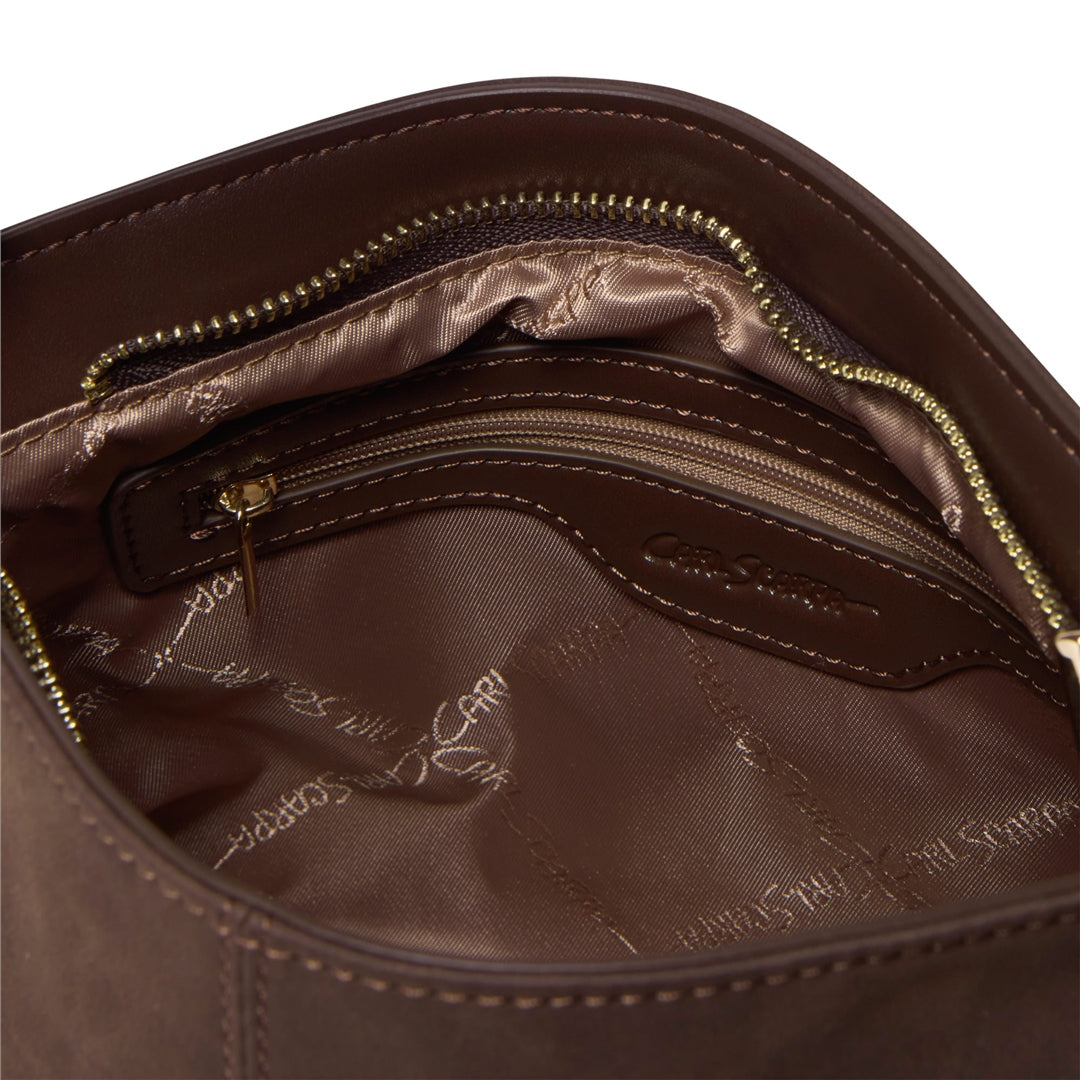 Yasmina Brown Handbag