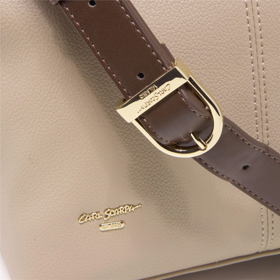 Yasmina Taupe Handbag