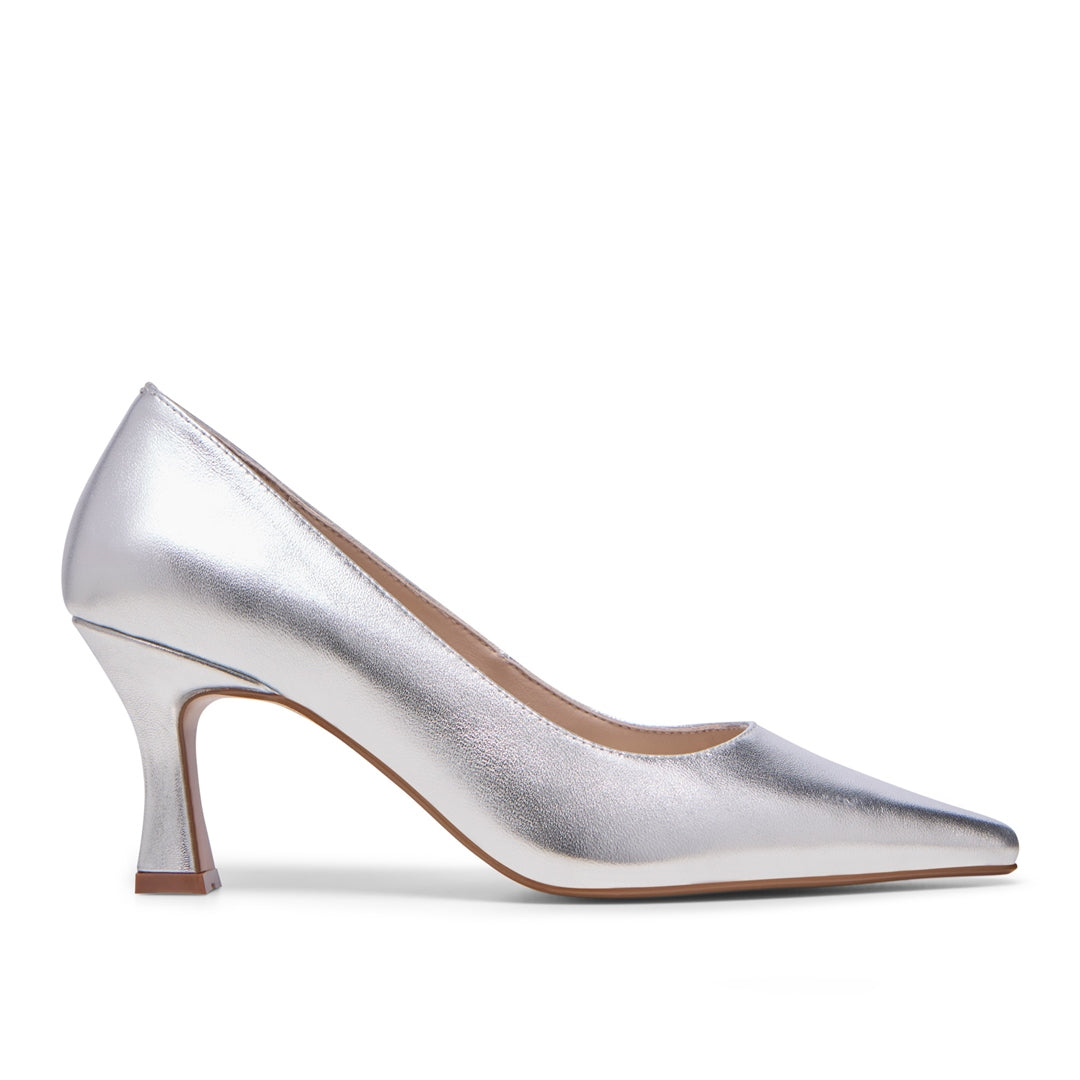 Lonata Silver Court Heel