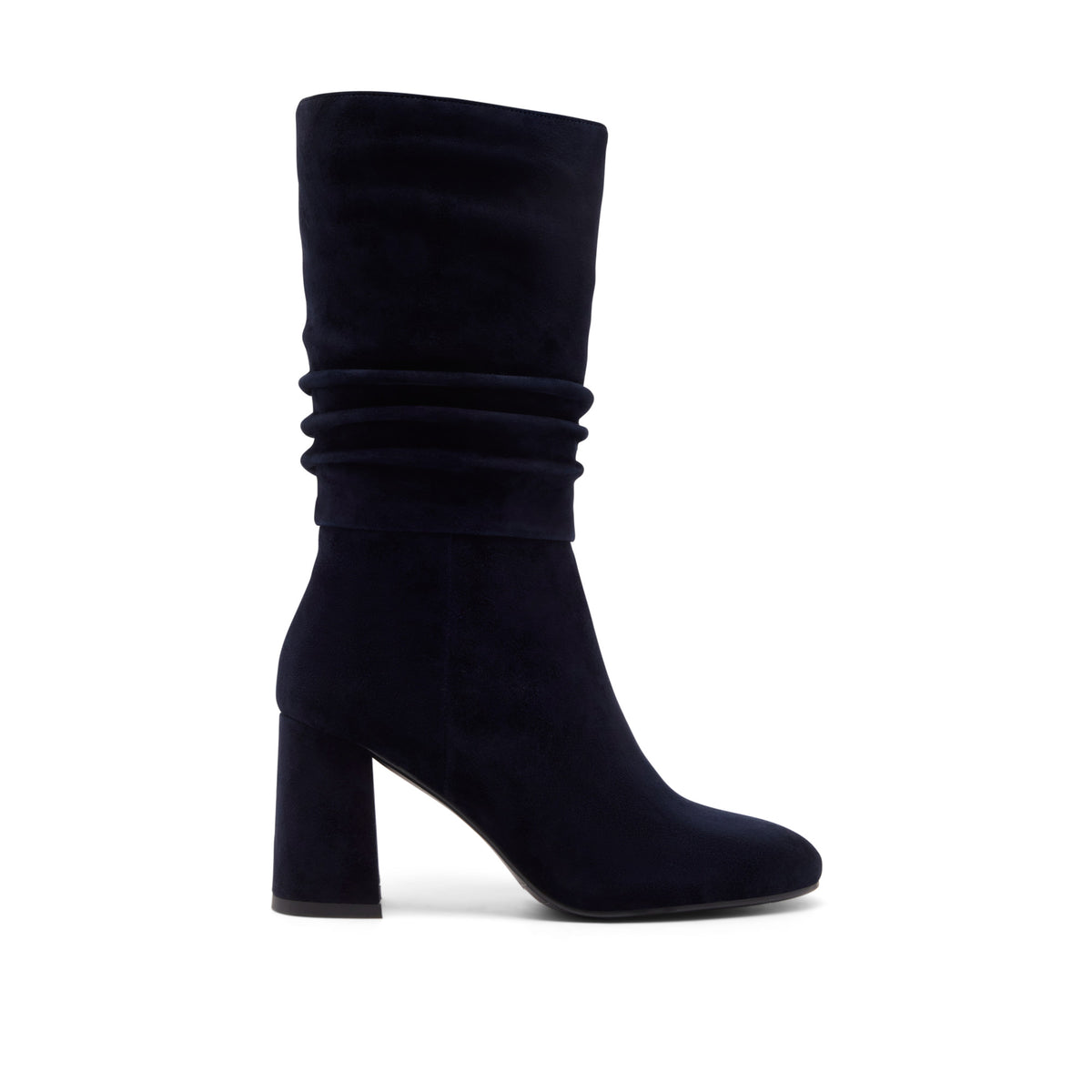 Aitana Navy Suede Ankle Boot