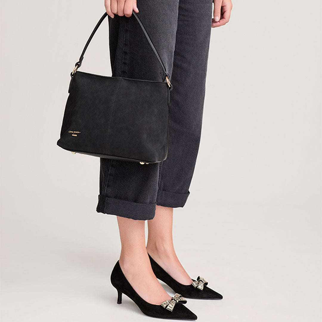 Yasmina Black Handbag
