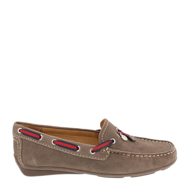 Dark Taupe Slip-On Tassel Loafers - Faris
