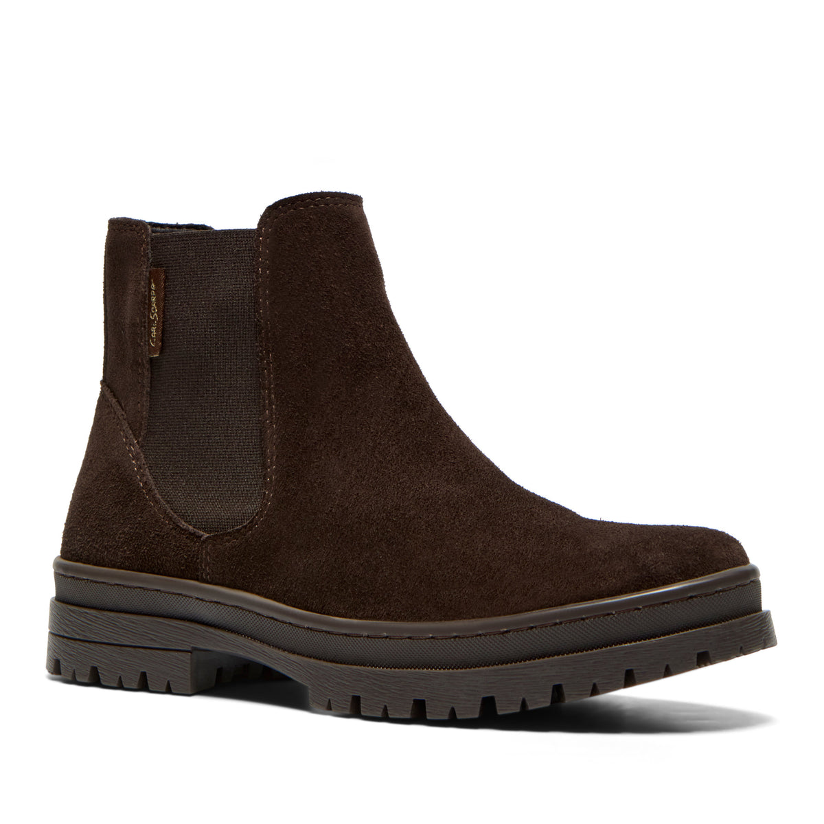 Lunara Brown Suede Ankle Boot