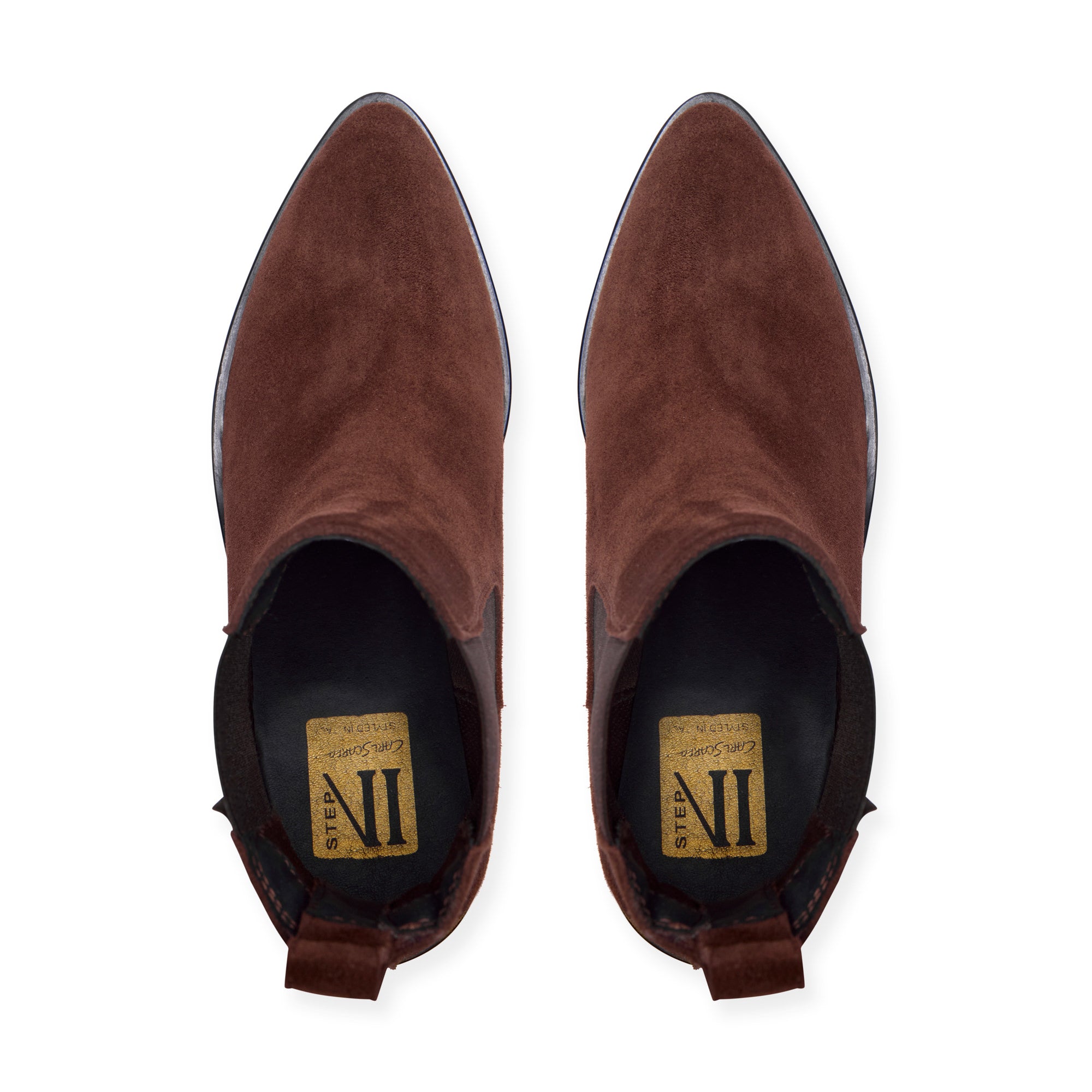 Olmia Brown Suede Ankle Boot