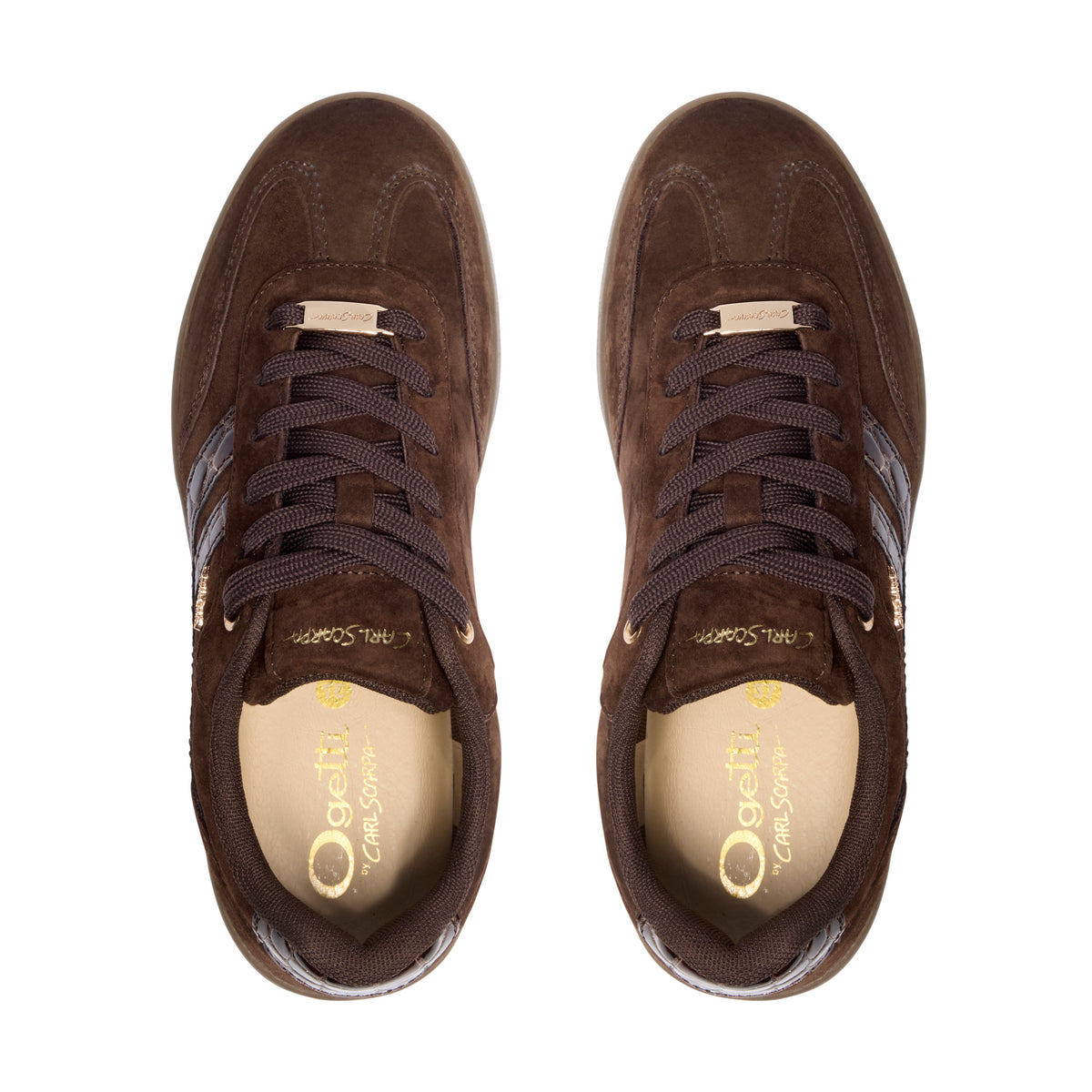 Pelizzano Brown Suede Trainer