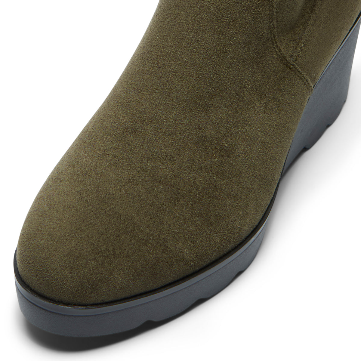 Corsetti Green Faux Suede Knee High Boots