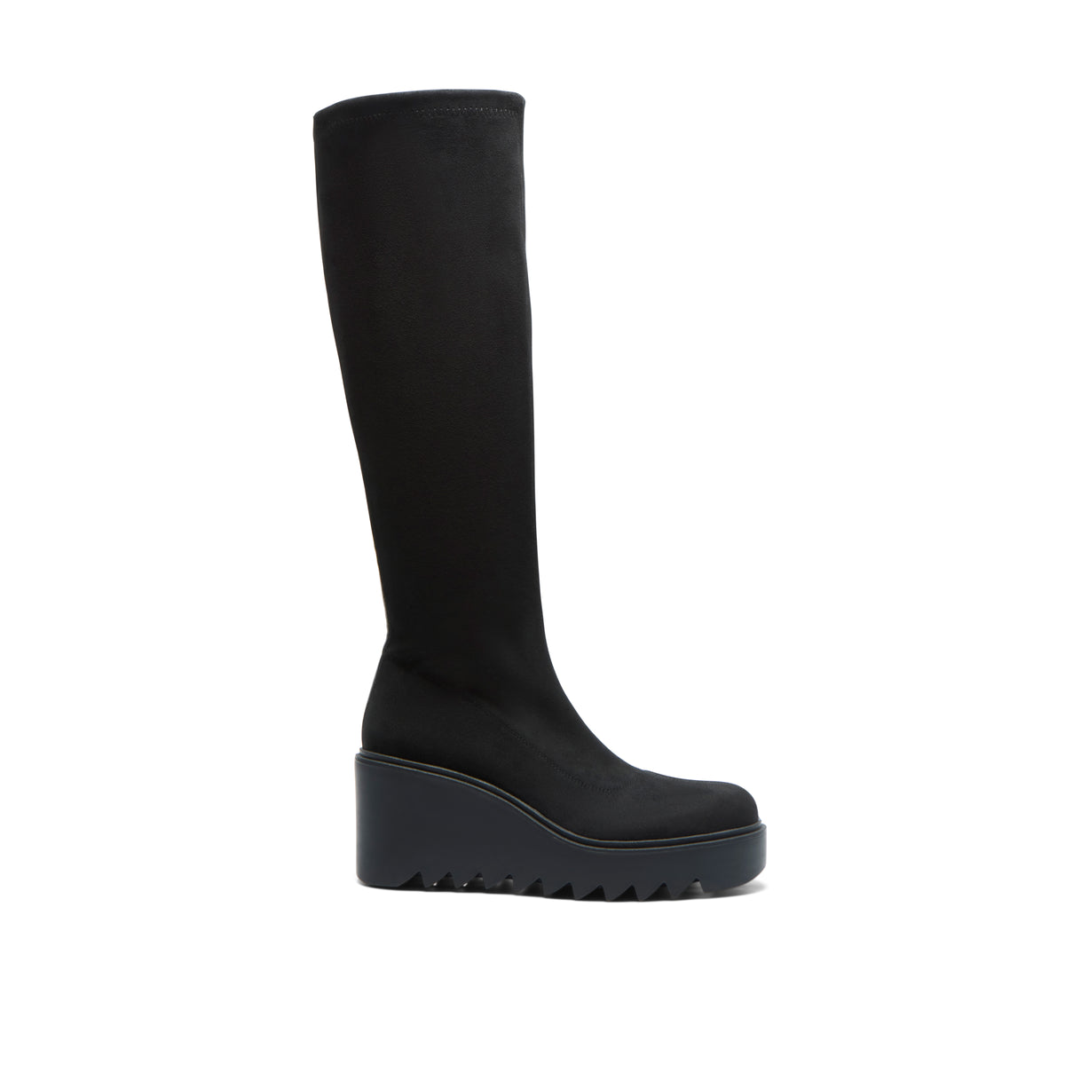 Fontana Black Suede Ankle Boot