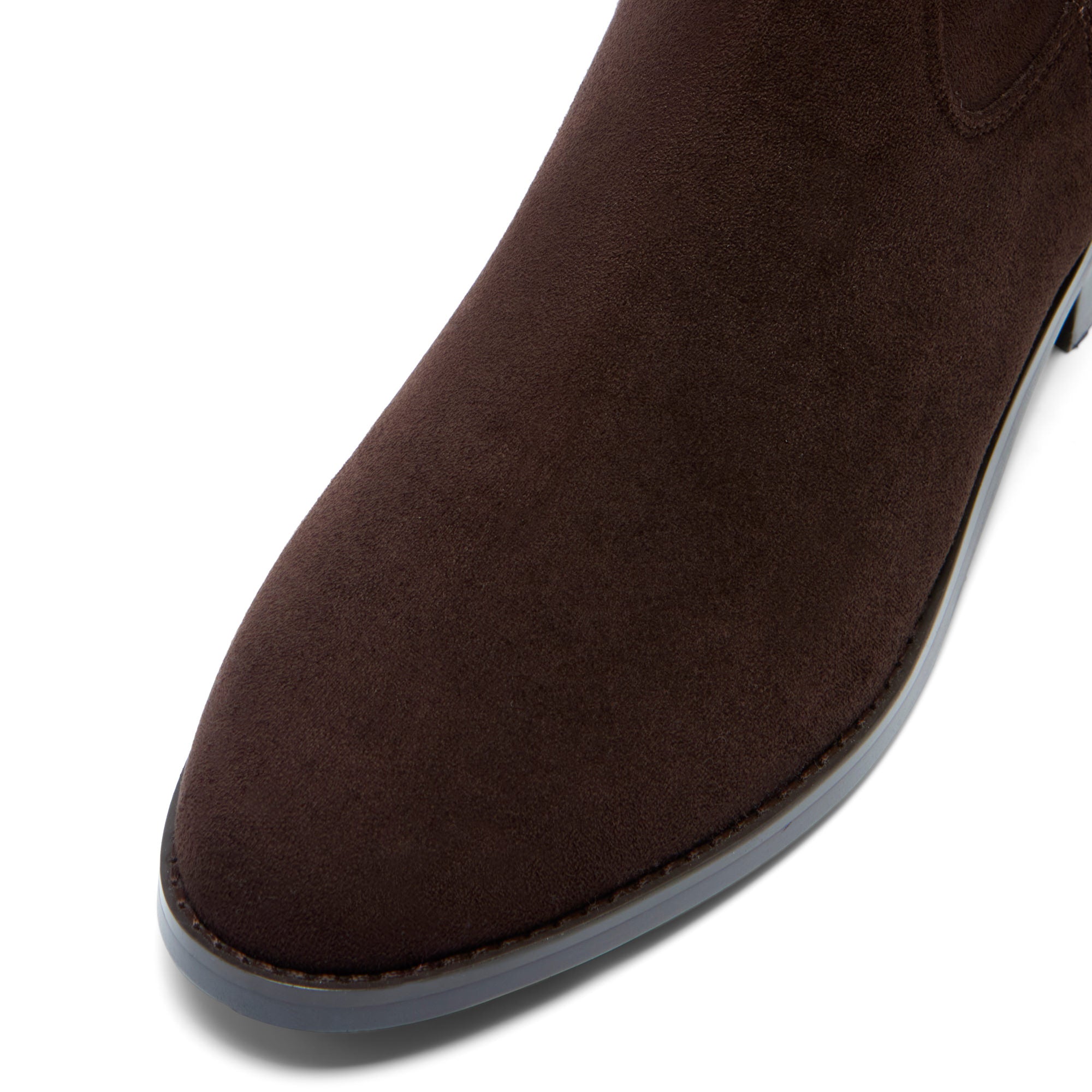 Amelynne Brown Suede Knee High Boots