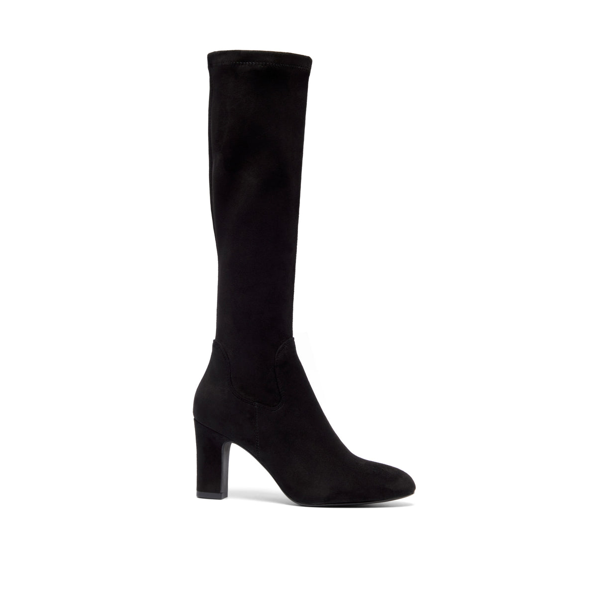 Castelli Black Suede Knee High Boots
