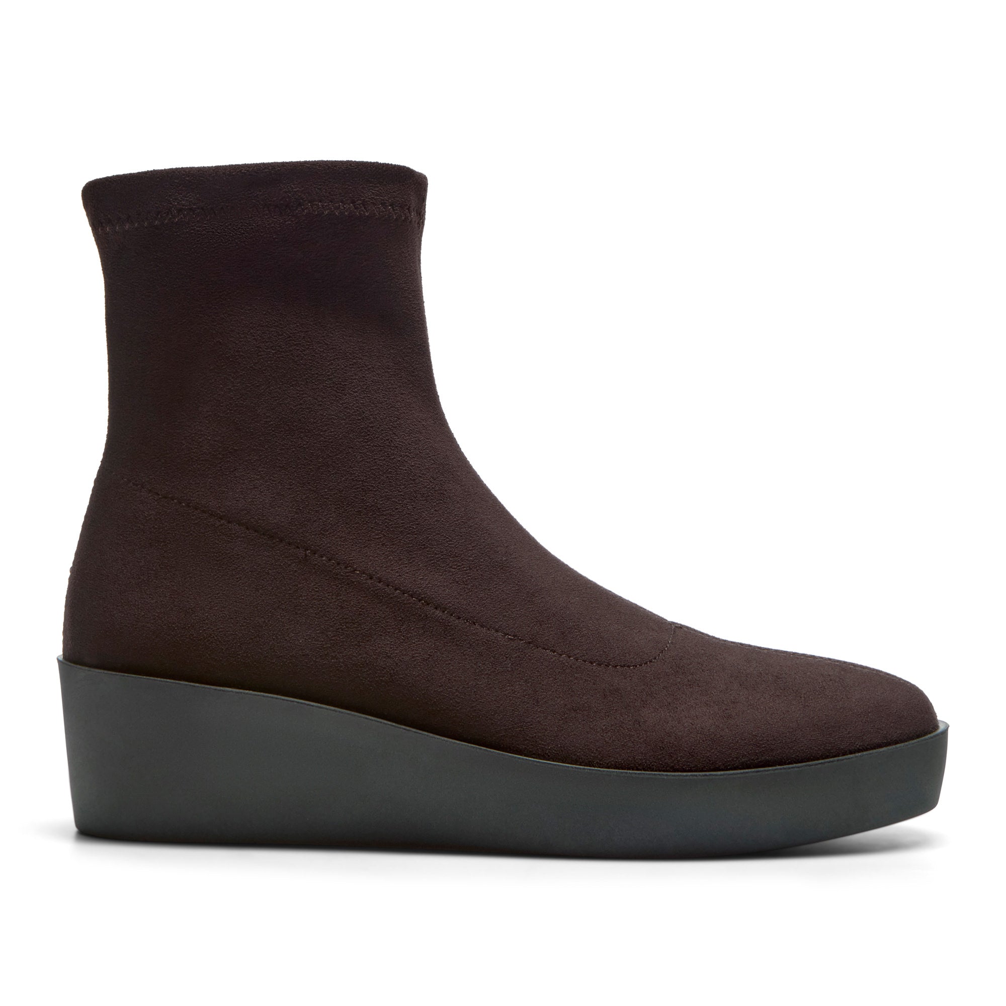 Roselina Brown Suede Ankle Boot