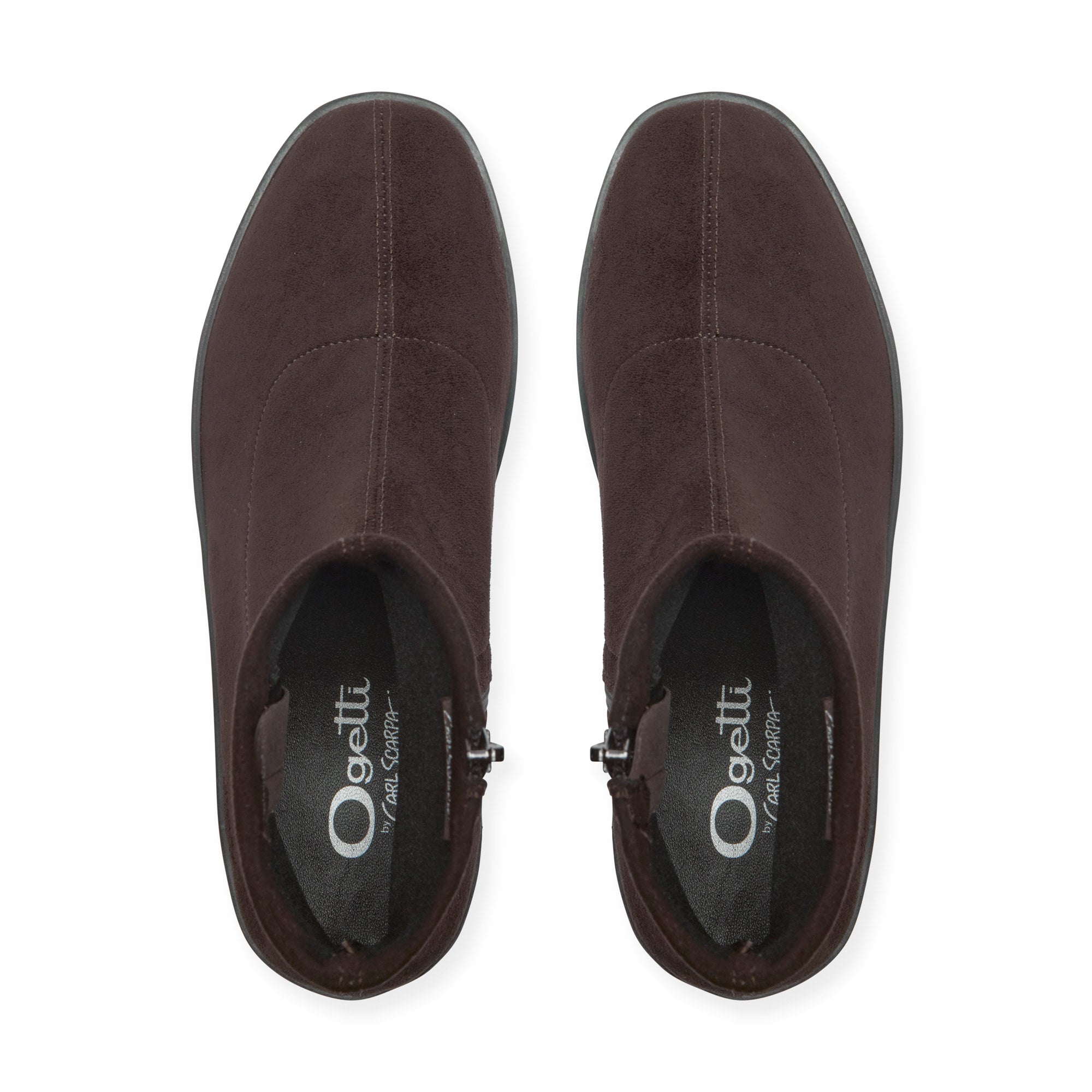 Roselina Brown Suede Ankle Boot