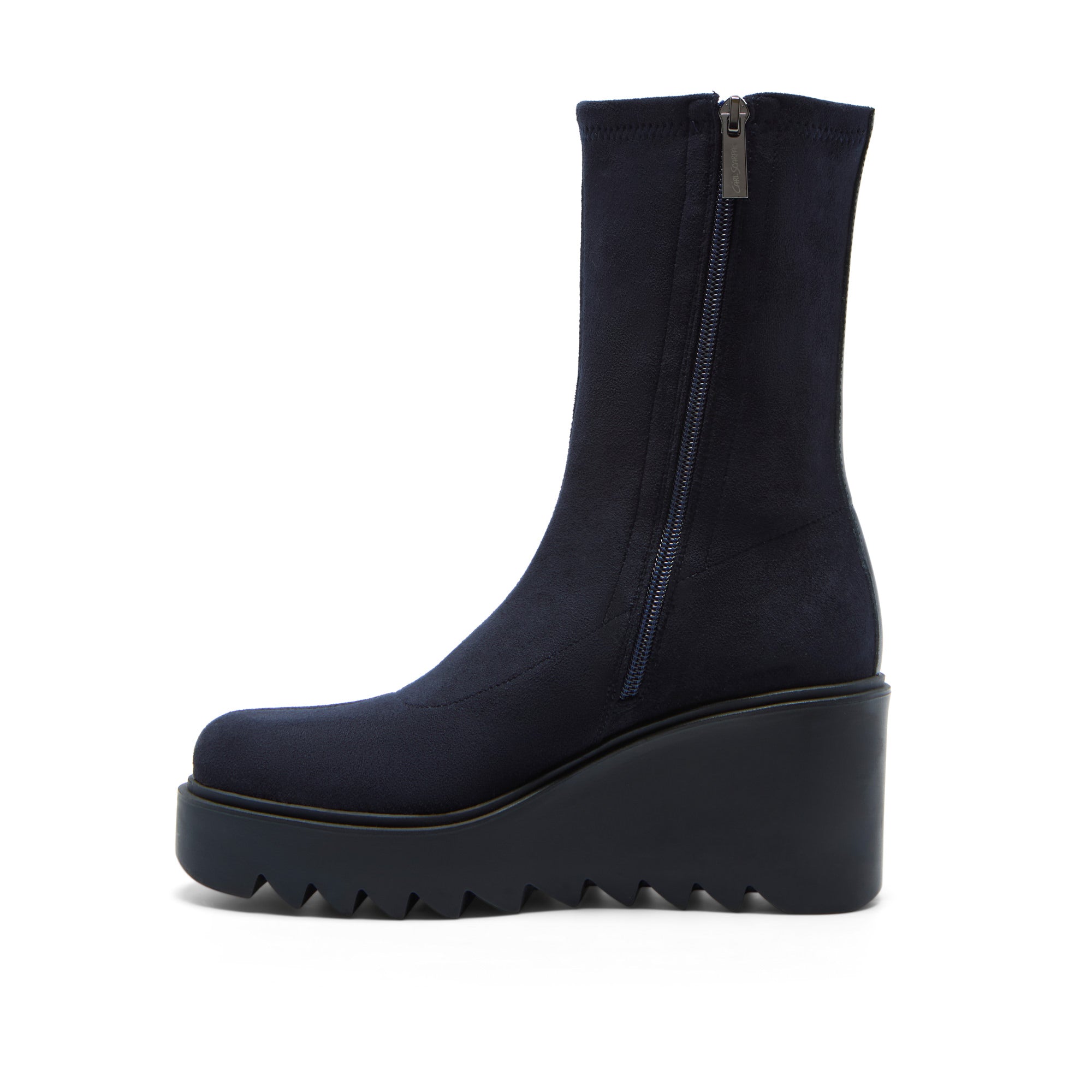 Eloria Navy Ankle Boot