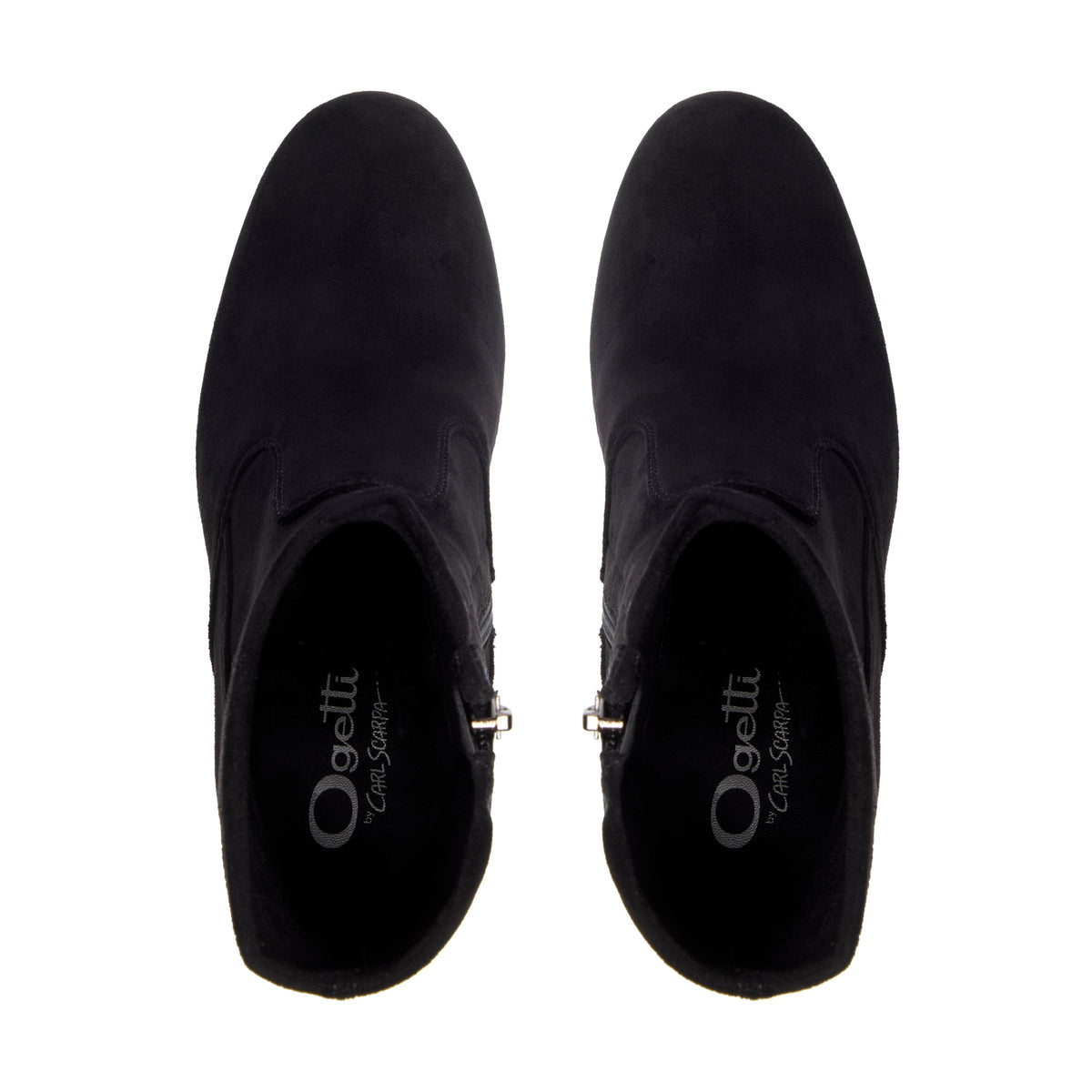 Lunessa Black Suede Ankle Boot