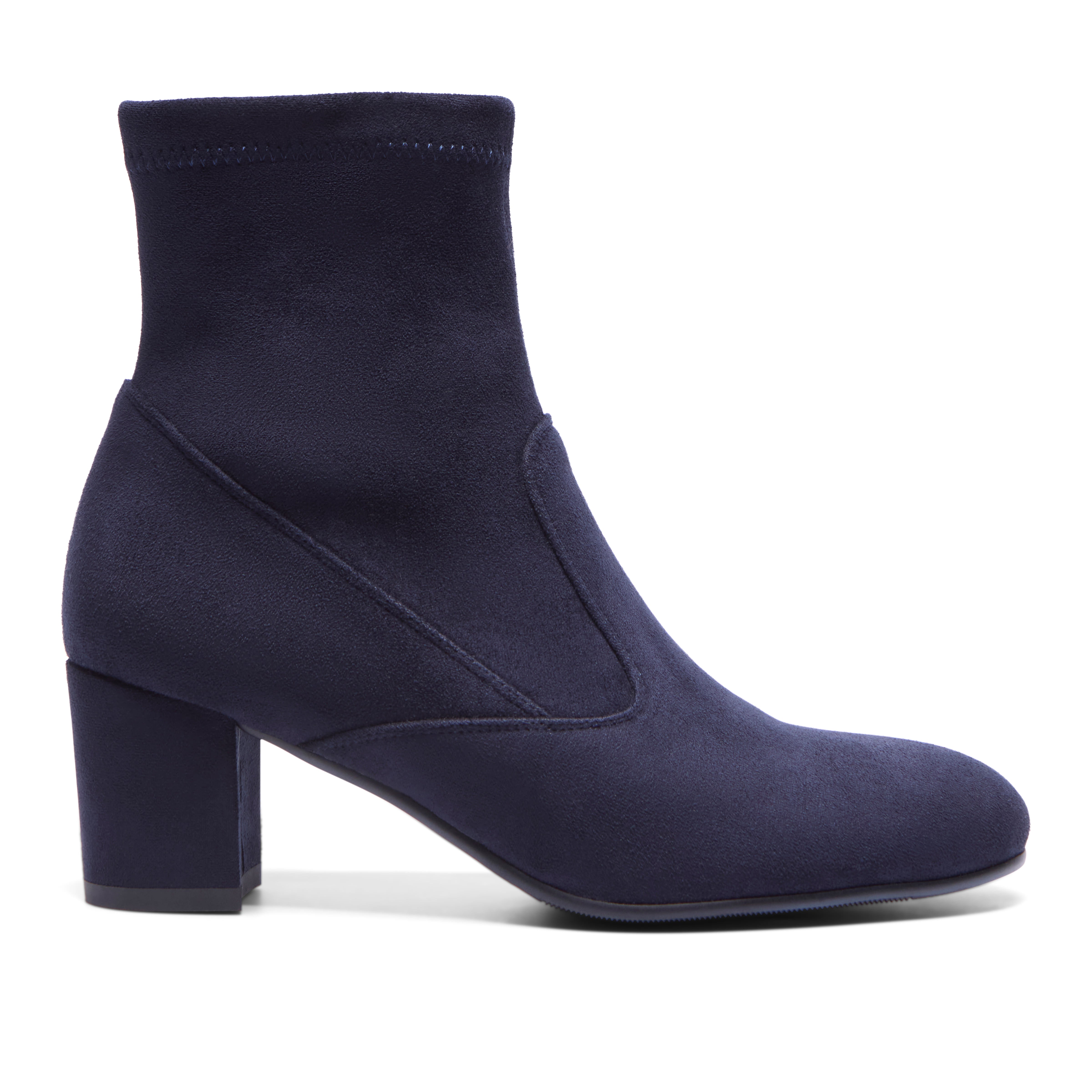 Lunessa Navy Suede Ankle Boot