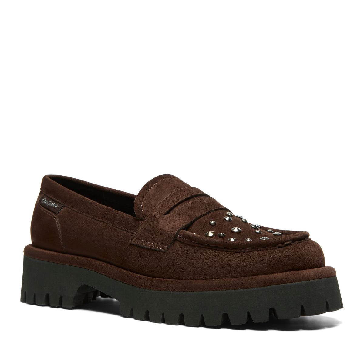 Bellatrix Brown Suede Chunky Loafer