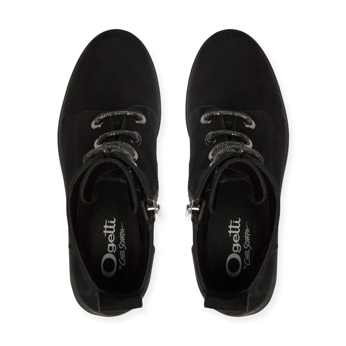 Tirsa Black Suede Ankle Boot