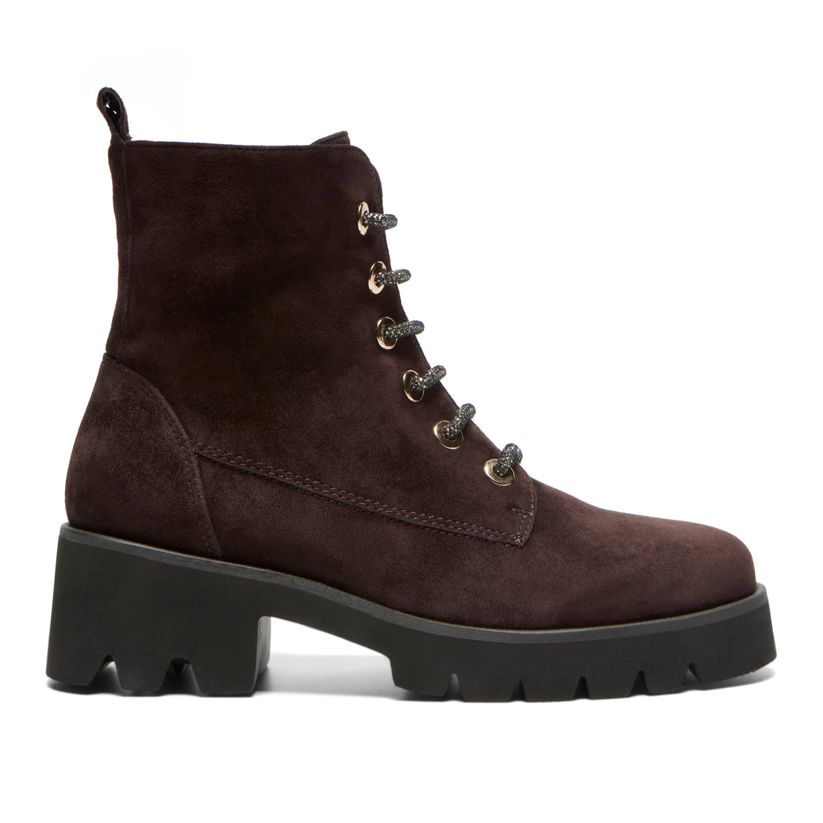 Tirsa Brown Suede Ankle Boot