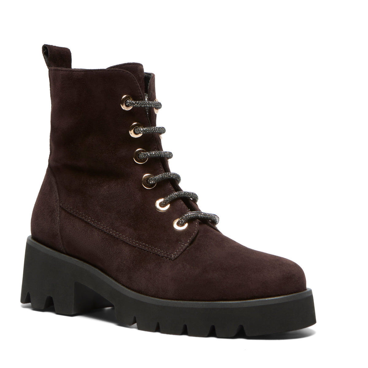 Tirsa Brown Suede Ankle Boot