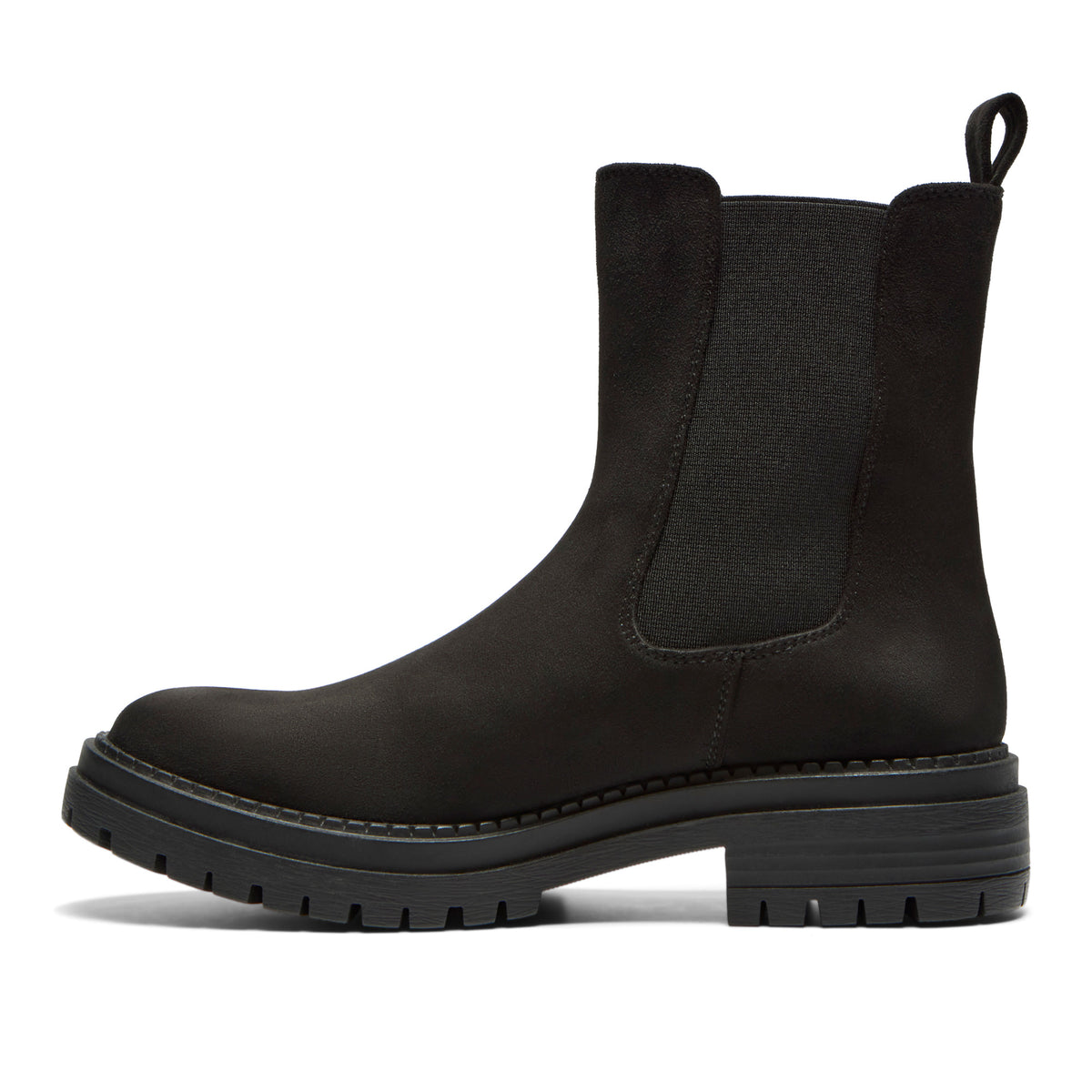 Clarimonda Black Suede Ankle Boot