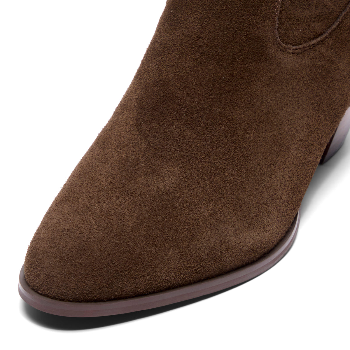 Iveria Brown Suede Ankle Boot