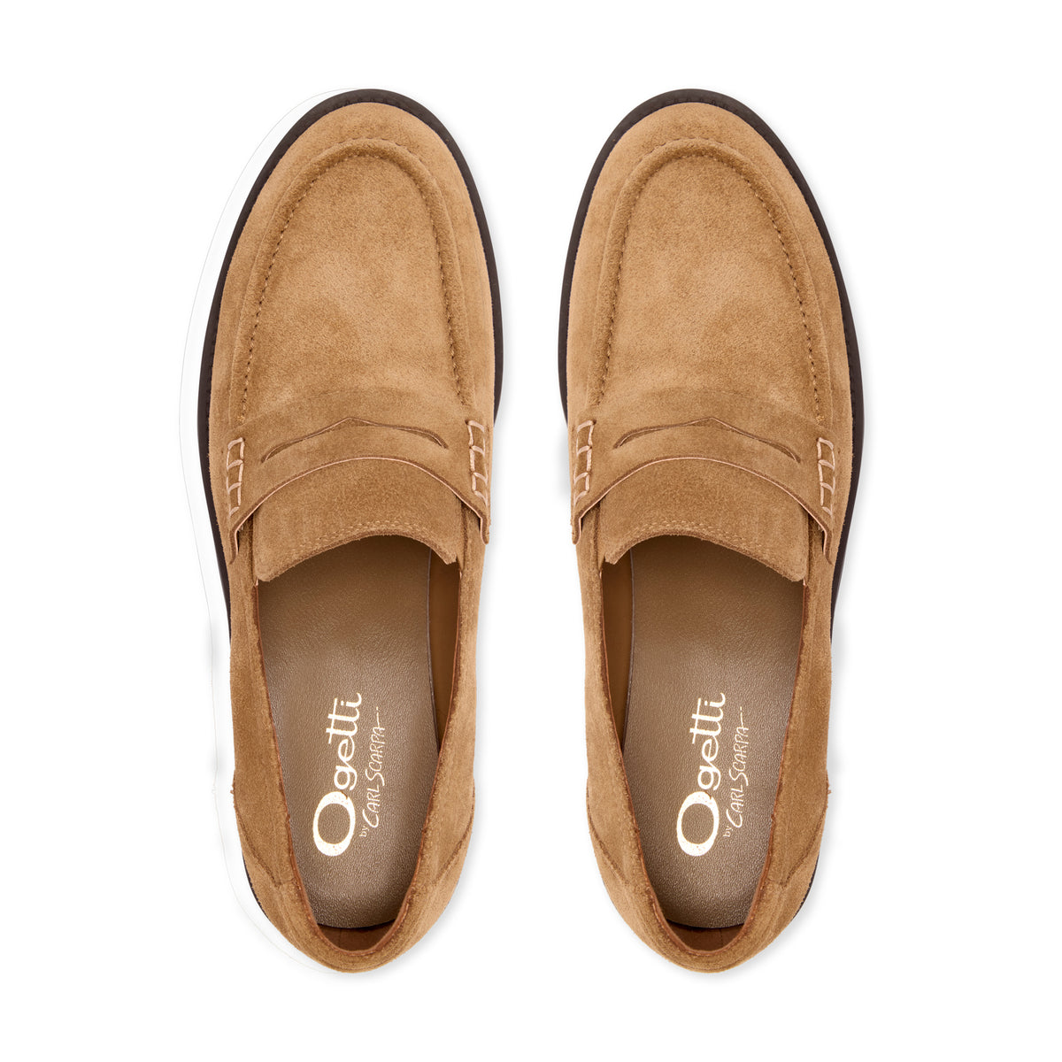Marisse Tan Suede Loafer
