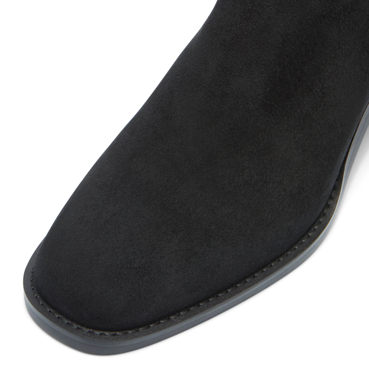 Pradalago Black Suede Ankle Boot