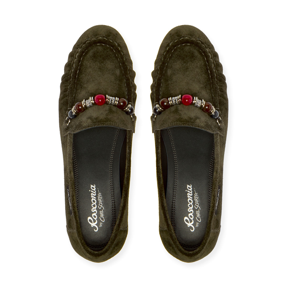 Magno Green Suede Loafer
