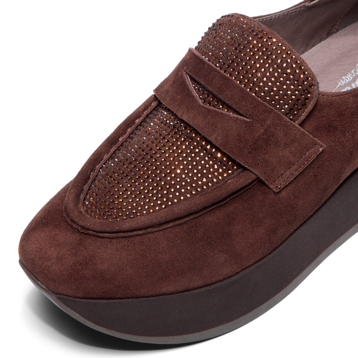 Montagnoli Brown Suede Chunky Loafer