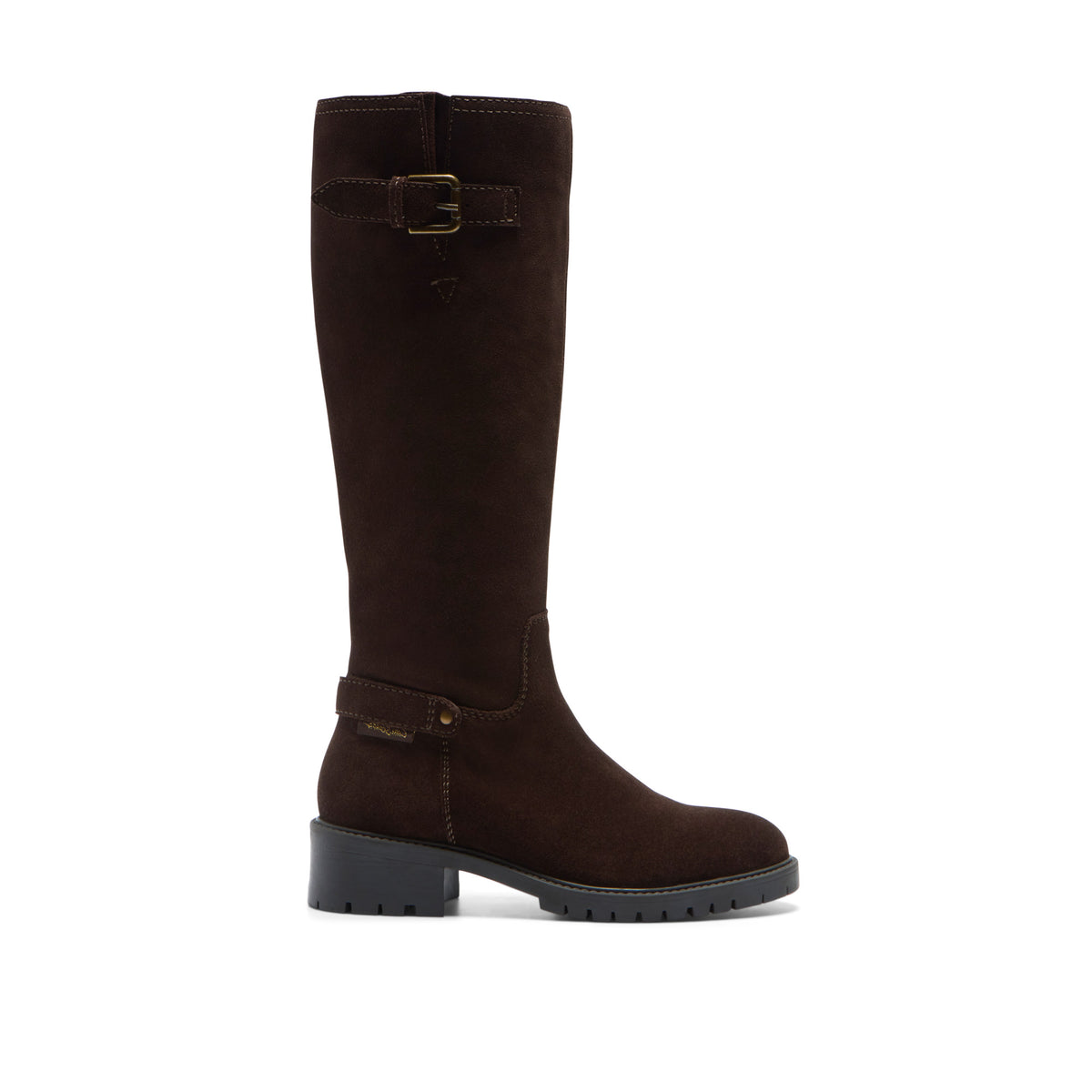 Ritzo Brown Suede Knee High Boots