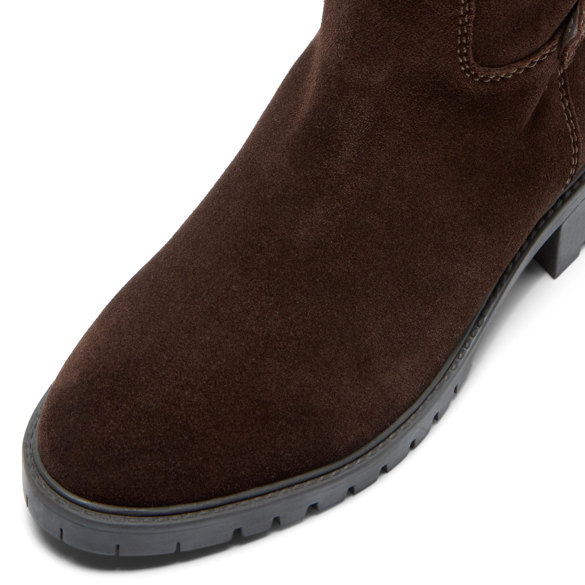 Ritzo Brown Suede Knee High Boots