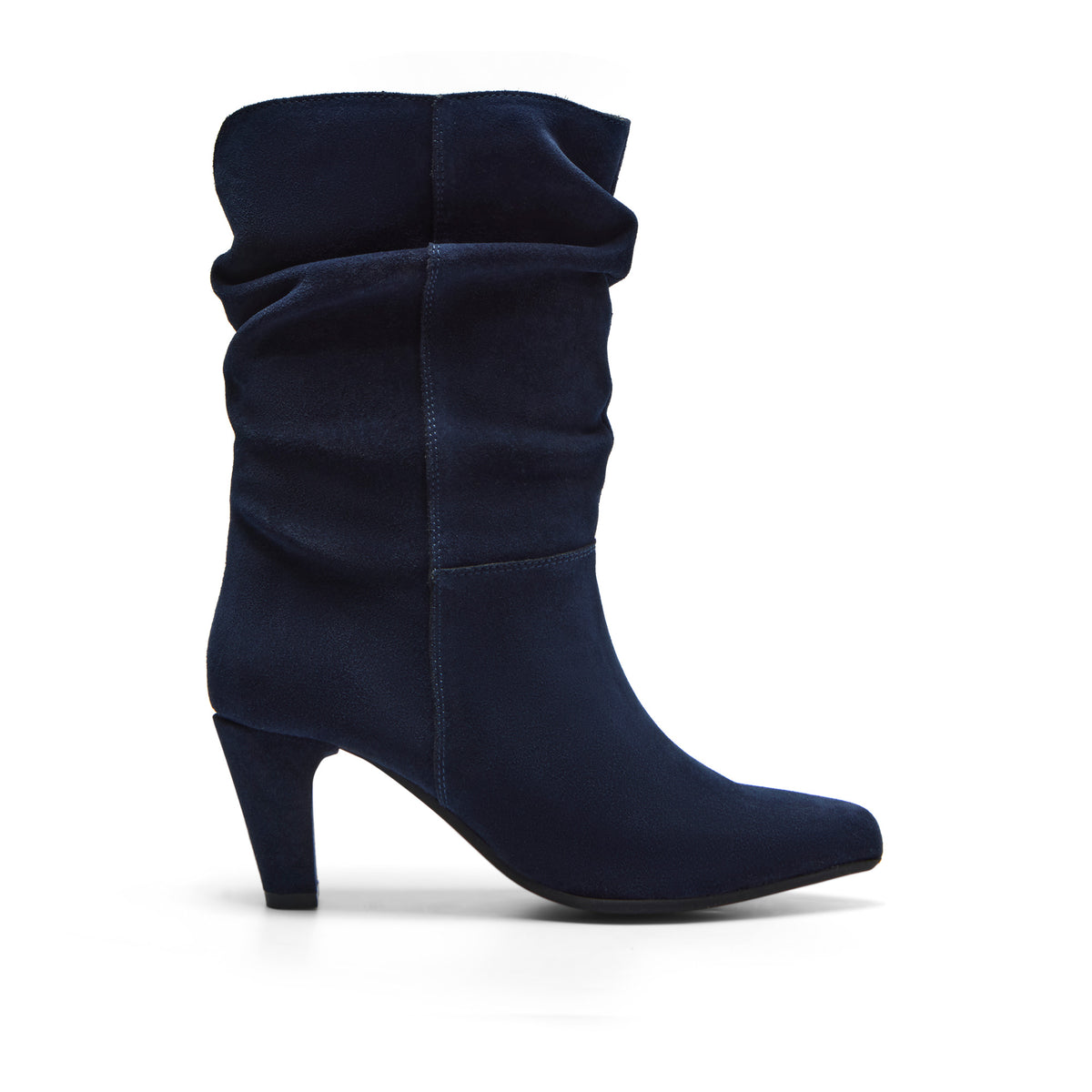 Olivetti Navy Suede Ankle Boot