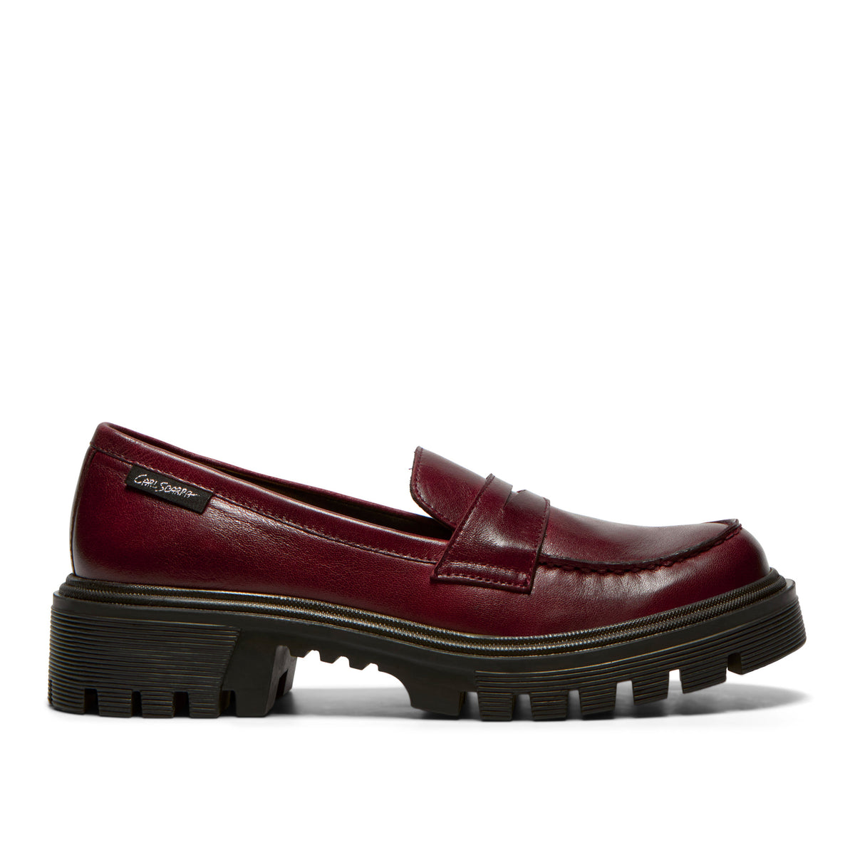 Diavolo Bordo Leather Chunky Loafer