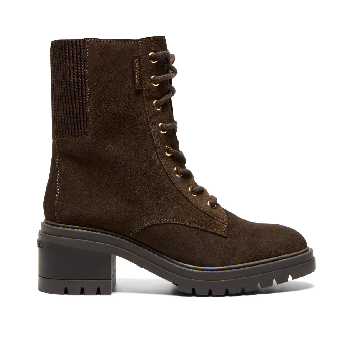 Mathilda Brown Suede Ankle Boot