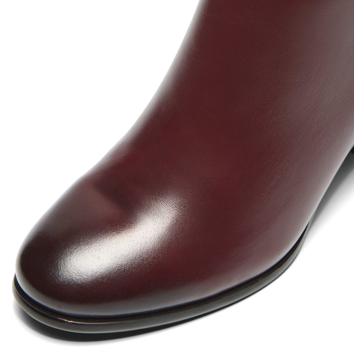 Tursi Bordo Leather Ankle Boot