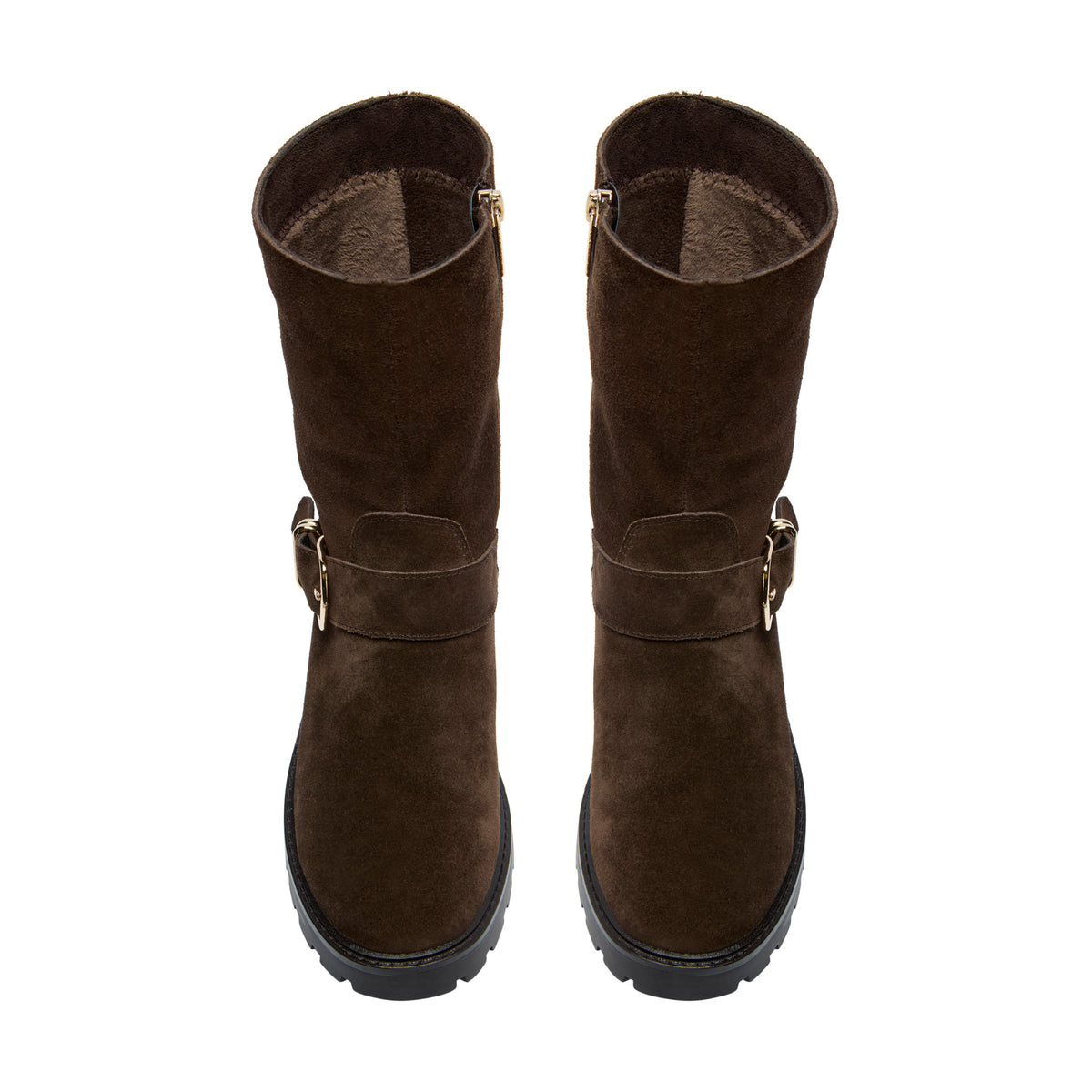 Onetta Brown Suede Ankle Boot