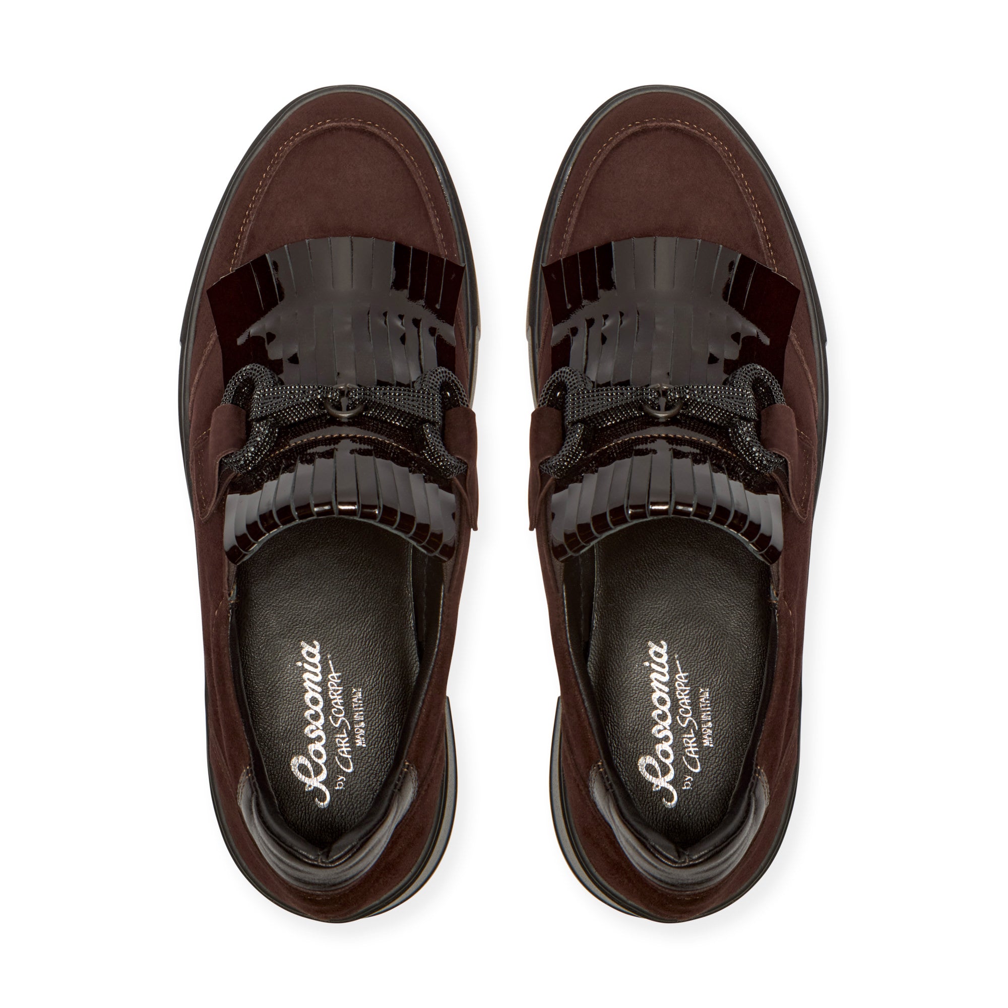 Mortine Brown Suede Loafer