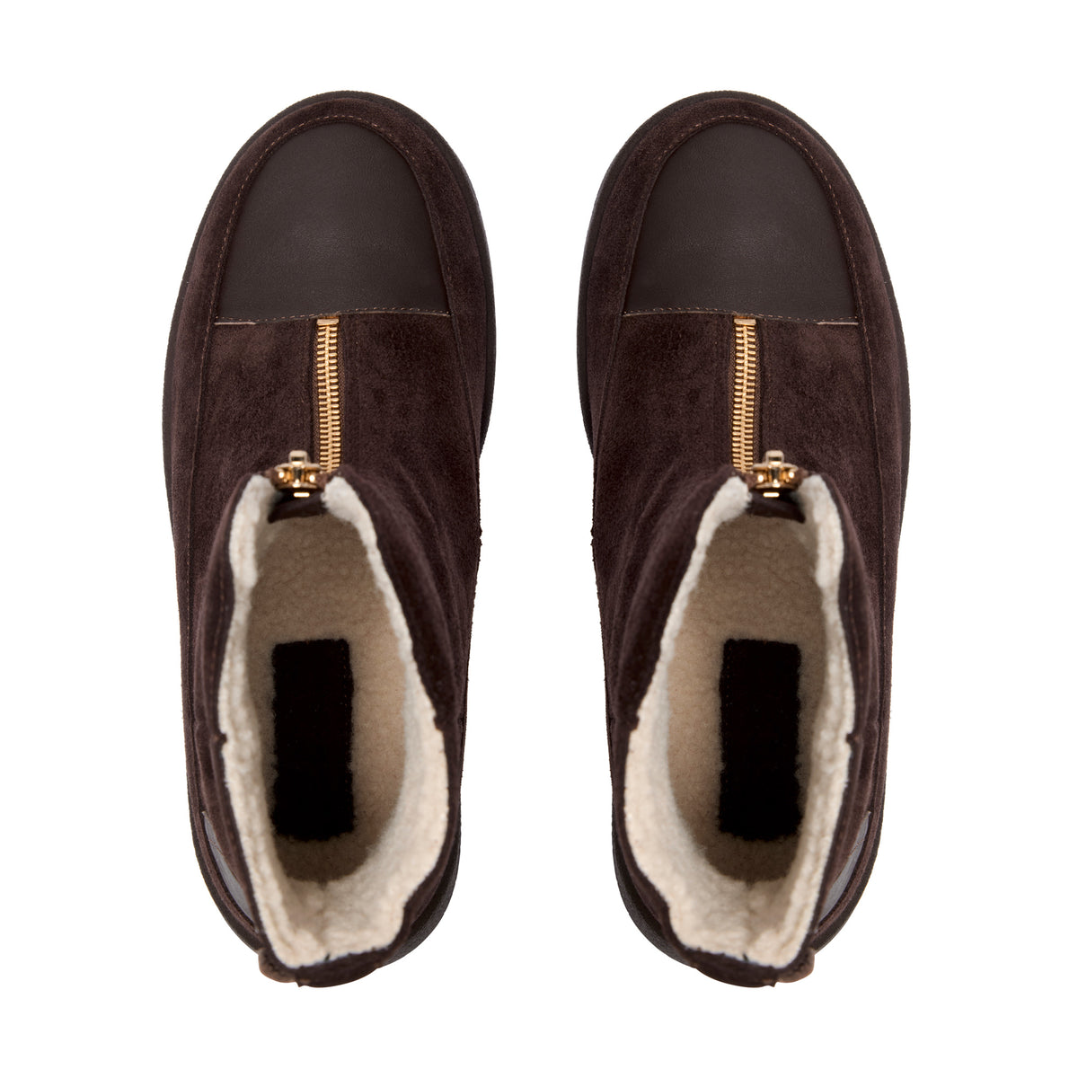 Morena Brown Suede Ankle Boot