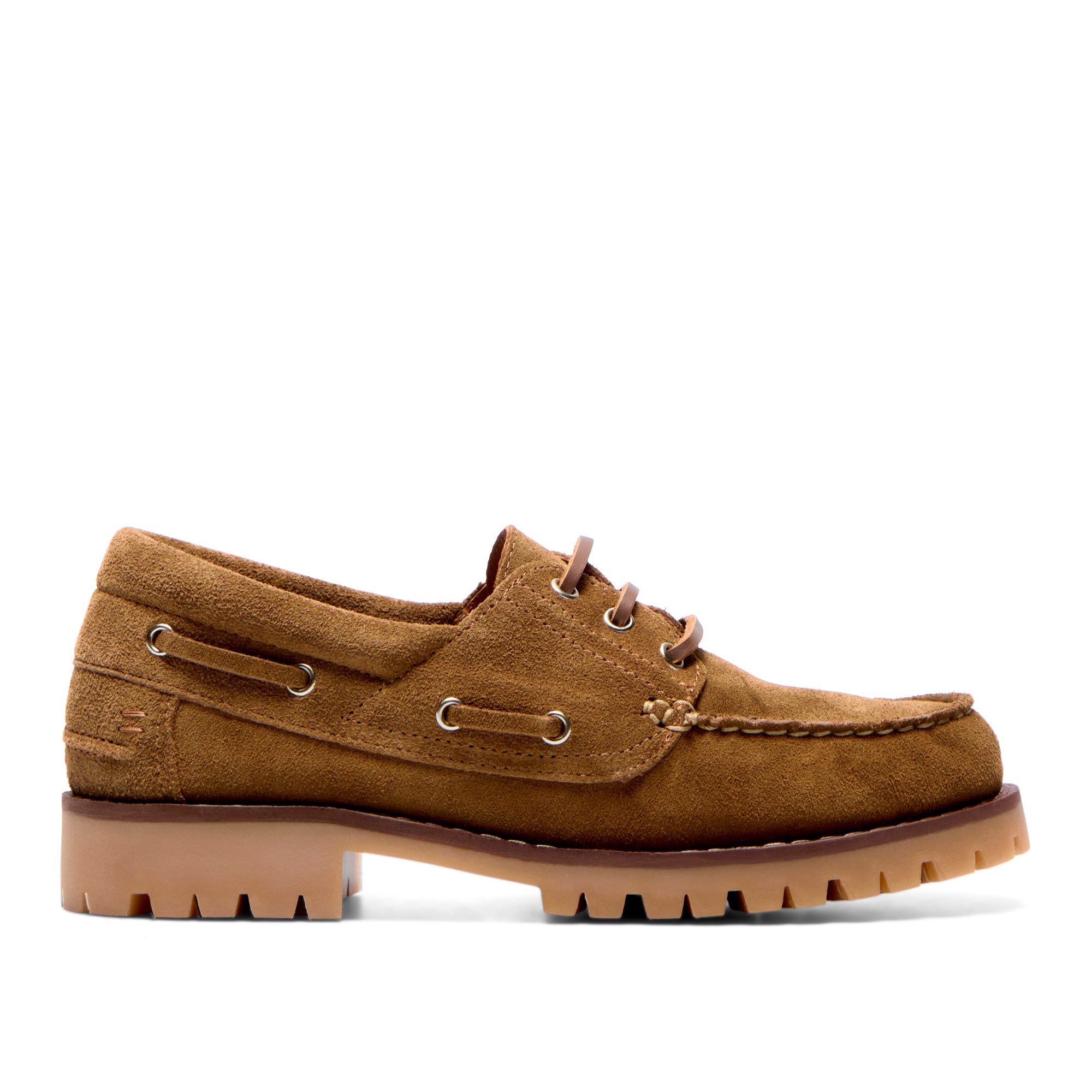 Marina Tan Suede Loafers
