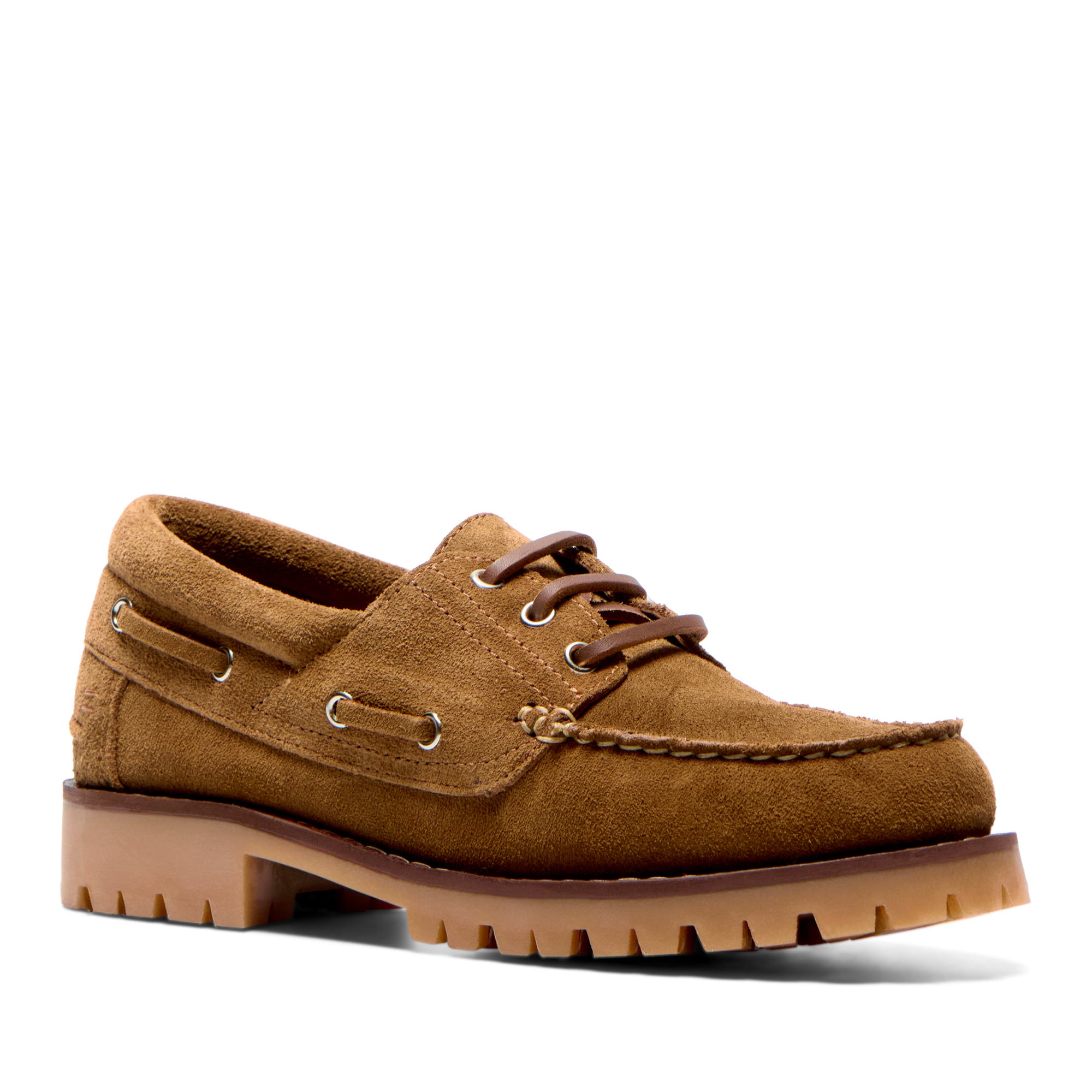 Marina Tan Suede Loafers