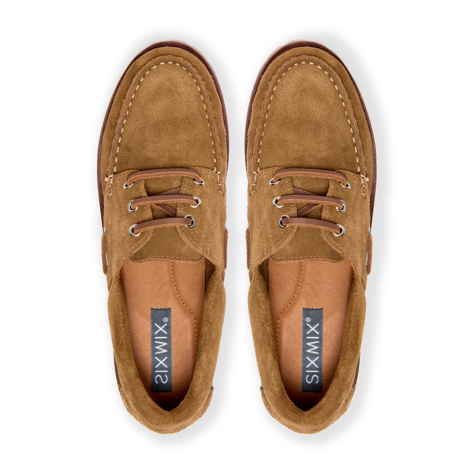 Marina Tan Suede Loafers