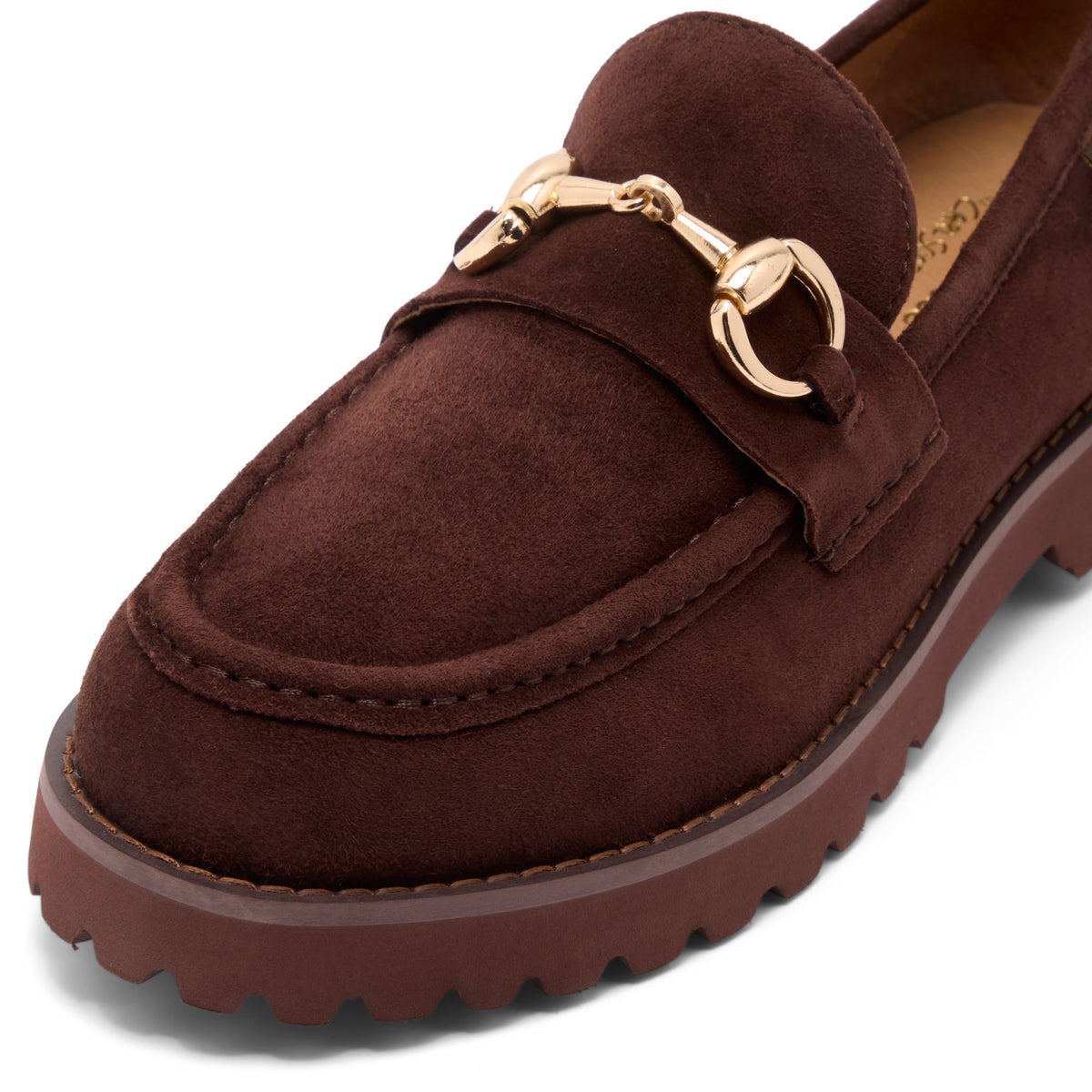 Diletta Brown Suede Loafer