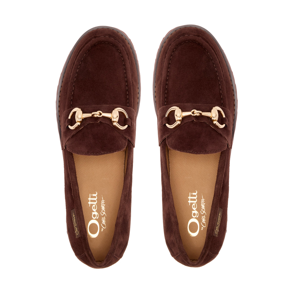 Diletta Brown Suede Loafer