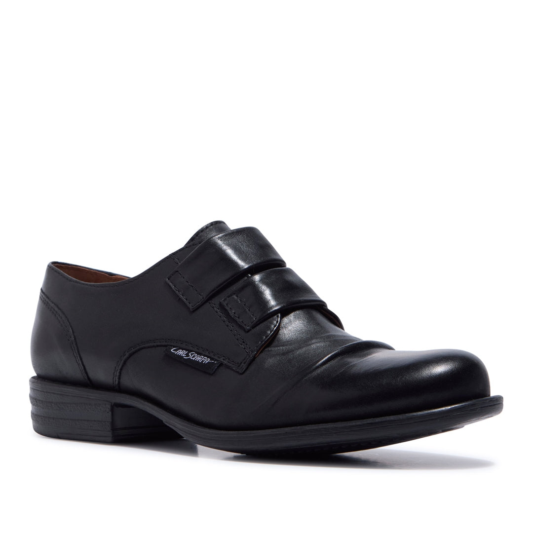 Gabbi Black Leather Loafers