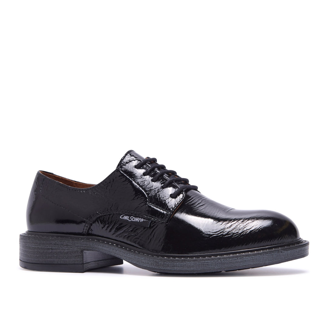Plinio Black Patent Leather Loafers