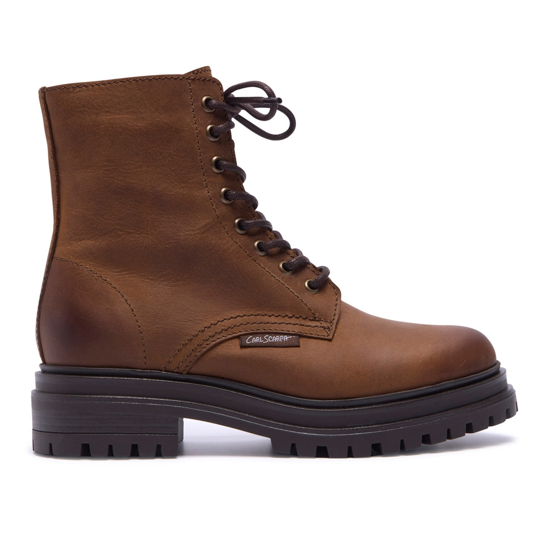 Seville Tan Leather Ankle Boots