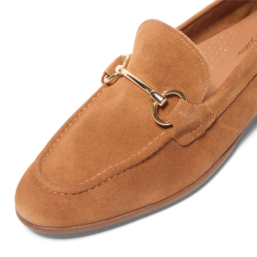 Arlie Tan Suede Loafers