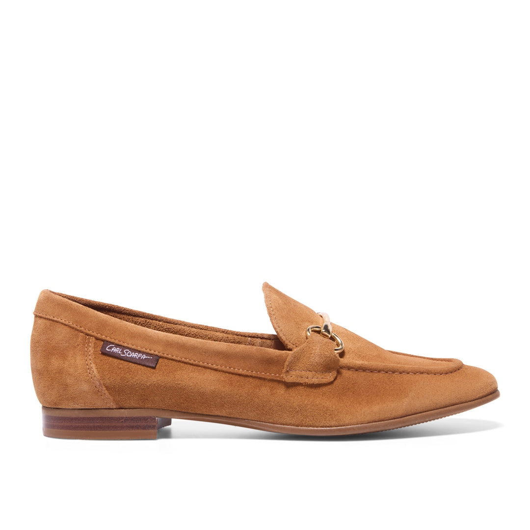 Arlie Tan Suede Loafers